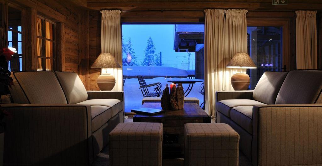 Hotel Des Alpes Superieur Gstaad Bagian luar foto